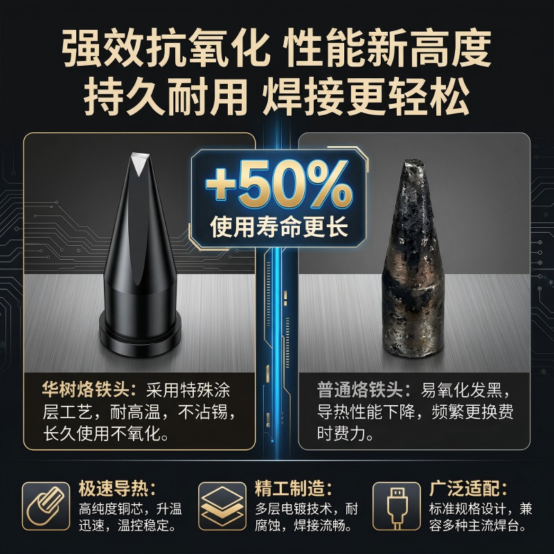 威乐LHT自动焊锡烙铁头